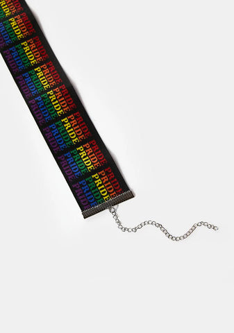 Worn With Pride Choker Necklace