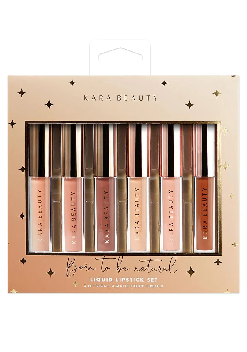 Born To Be Natural Liquid Lipstick Set