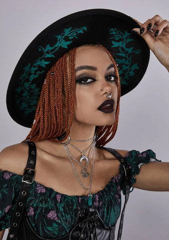 Herbal Magic Wide Brim Hat