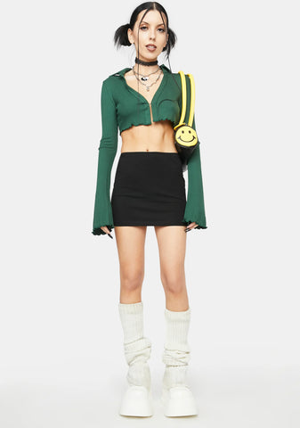 Aisha Low Rise Mini Skirt