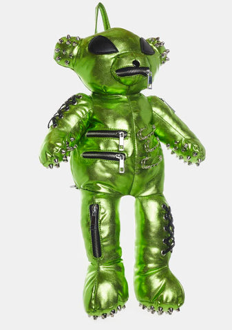 Alien Tormented Teddy Backpack