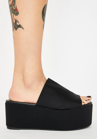 So Called Life Platform Sandals