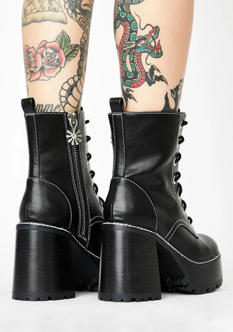 My Happy Ending Platform Boots