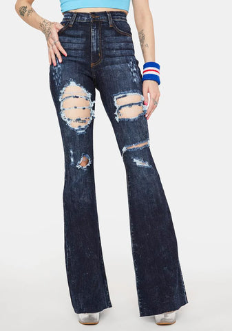 Wasted Time Ripped Jeans