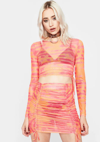 Tough Competition Mini Skirt