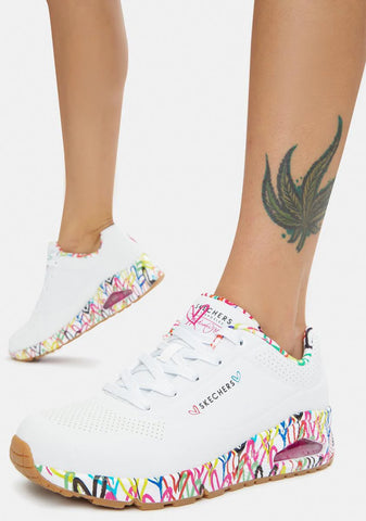 x JGoldcrown Loving Love Uno Sneakers