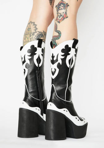 Never Coming Back Cowboy Boots