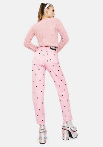 Sweetheart Denim Mom Jeans