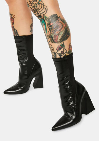 Callous N Cordial Power Mesh Sock Heels