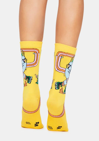 x Dreyfus Skate Day Crew Socks