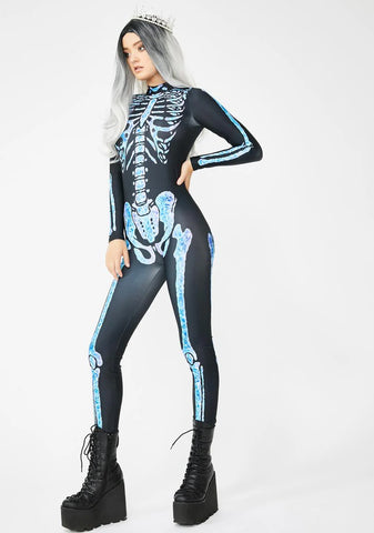 Night Queen Catsuit Costume