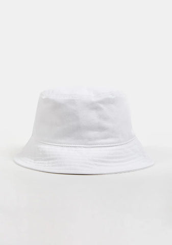 White Authentic Tychy Bucket Hat