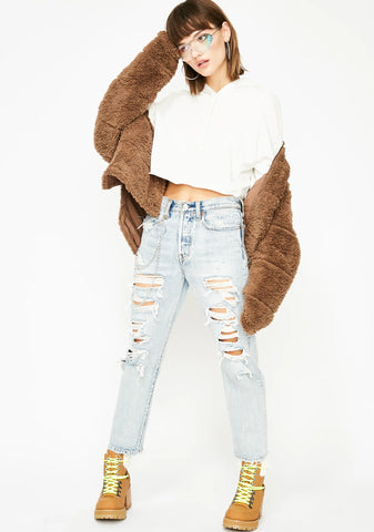 Like A Champion Cropped Hoodie