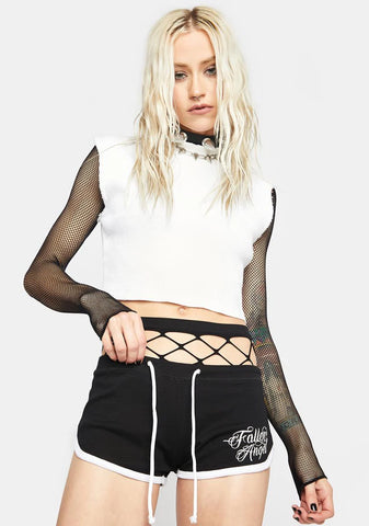 Fallen Angel Dolphin Booty Shorts