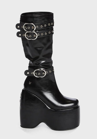 Onyx Speak Your Mind Platform Boots