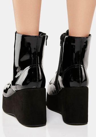 Wicked Literally Living Platform Boots