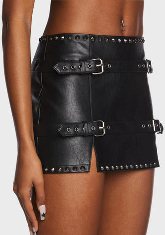 Edgier Than Most Mini Skirt