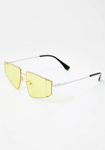 Mellow High Authority Rectangle Sunglasses