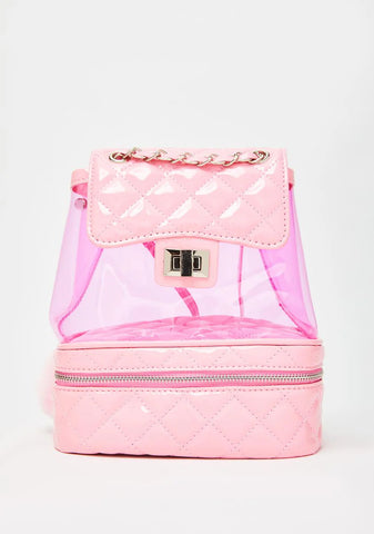 The Heiress Life PVC Backpack