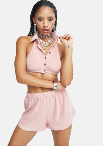 Terry Cloth Lounge Shorts