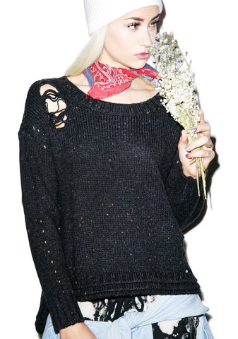 Dinner Party Sweater - White