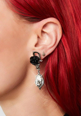 Bacchanal Rose Earrings