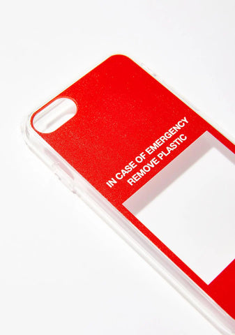 In Case Of Emergency iPhone Case