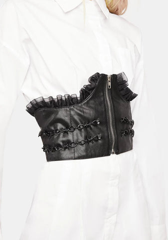 Leave Me Alone Corset Belt