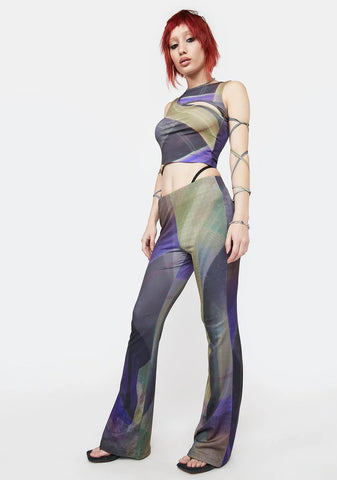 X Gabrielle Luna Flare Pants