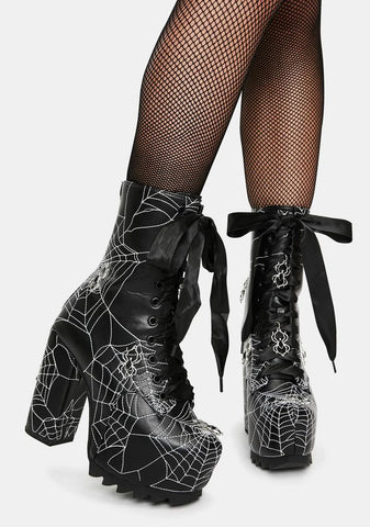 Taste Of Venom Platform Boots