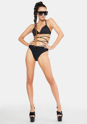 Sahara Strappy Bikini Bottoms