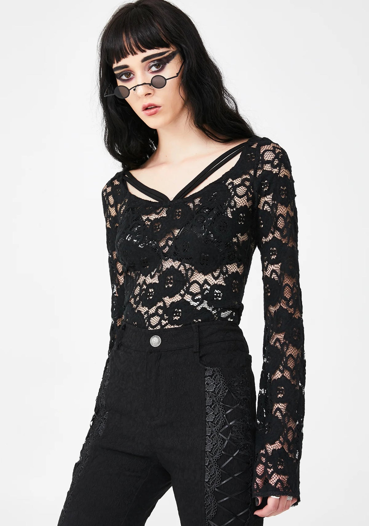 Heartsease Lace Top