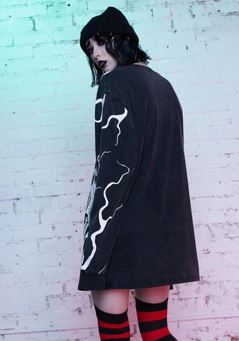 Ticket To Fly Long Sleeve Graphic Tee