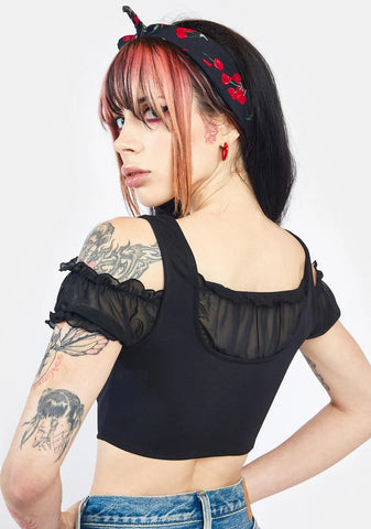 Shoulda Coulda Corset Crop Top