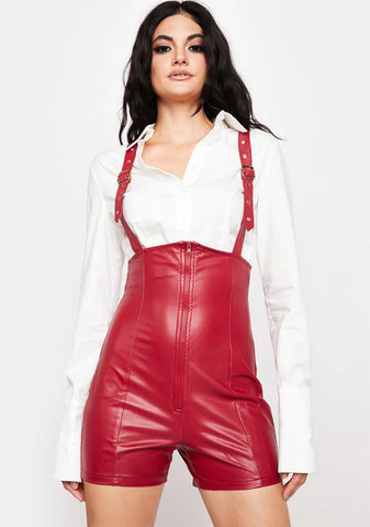 Love Let's Play Pretend Suspender Biker Shorts