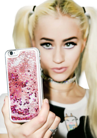 Shooting Star Glitterfalls iPhone Case