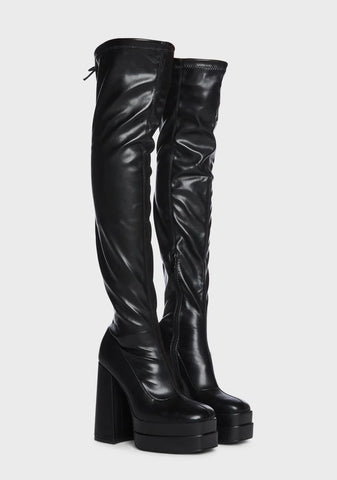 Step On It Thigh-High Boots