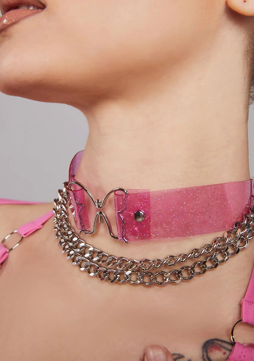 Diva Things Butterfly Chain Choker