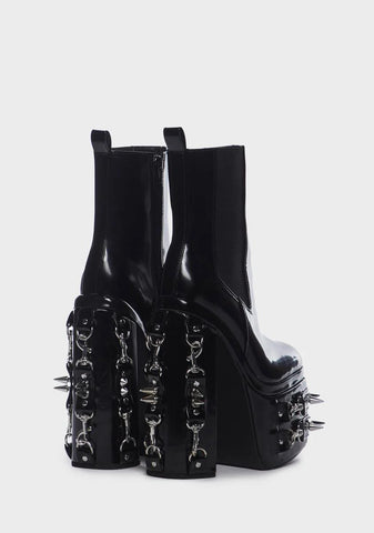 Crush Your Soul Platform Boots
