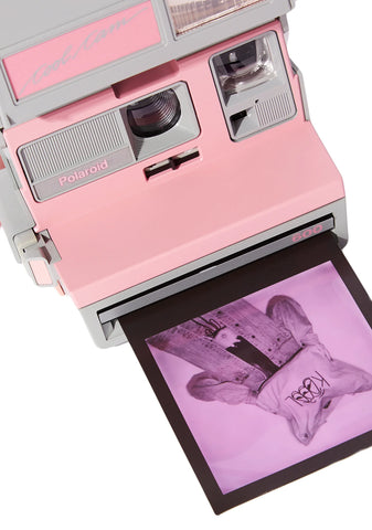 Pink Polaroid 600 Cool Cam