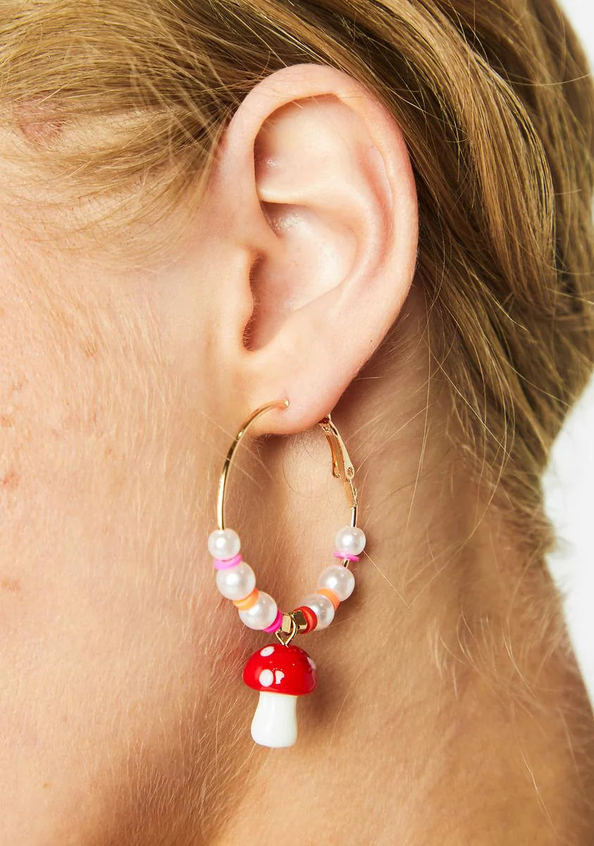 Uprooted Hoop Earrings