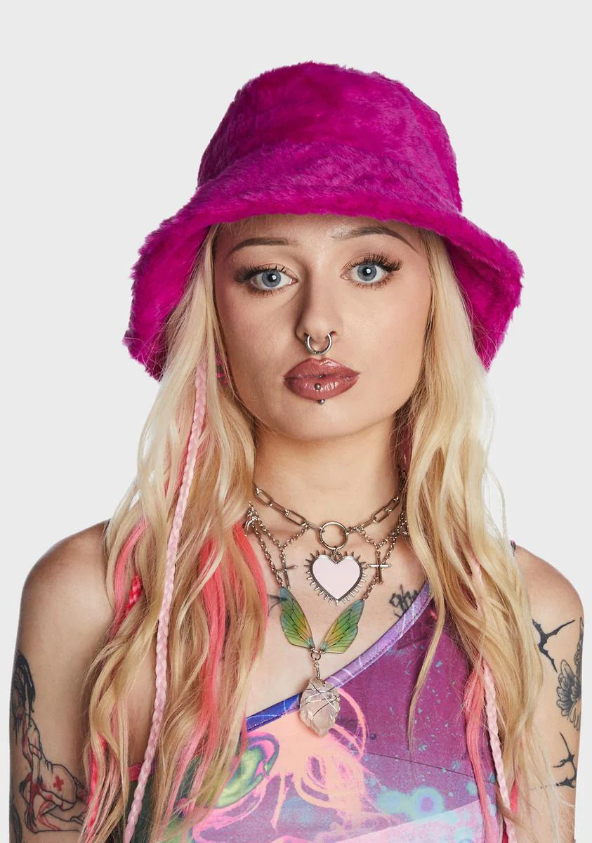 Anti-Hero Fuzzy Bucket Hat