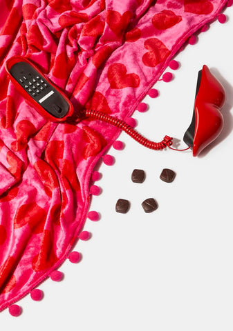 Loyal Maneater Fleece Throw Blanket