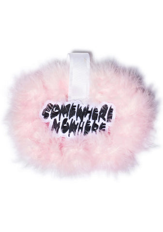 Somewhere Nowhere Fluff Tag - Light Green