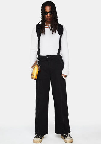 Modulation Unisex Suspender Backpack Pants