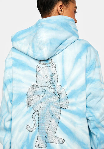 Sent From Heaven Tie Dye Hoodie