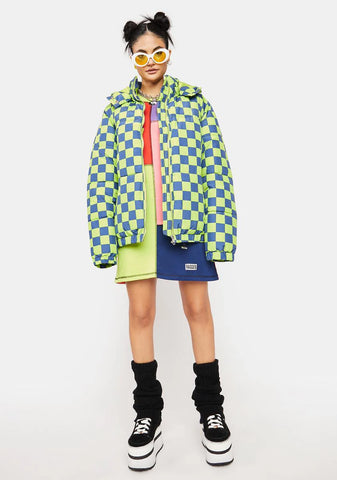Scout Checkered Puffer Jacket