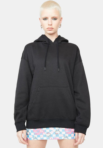 Hello Kitty Feeling Cute Back Print Hoodie