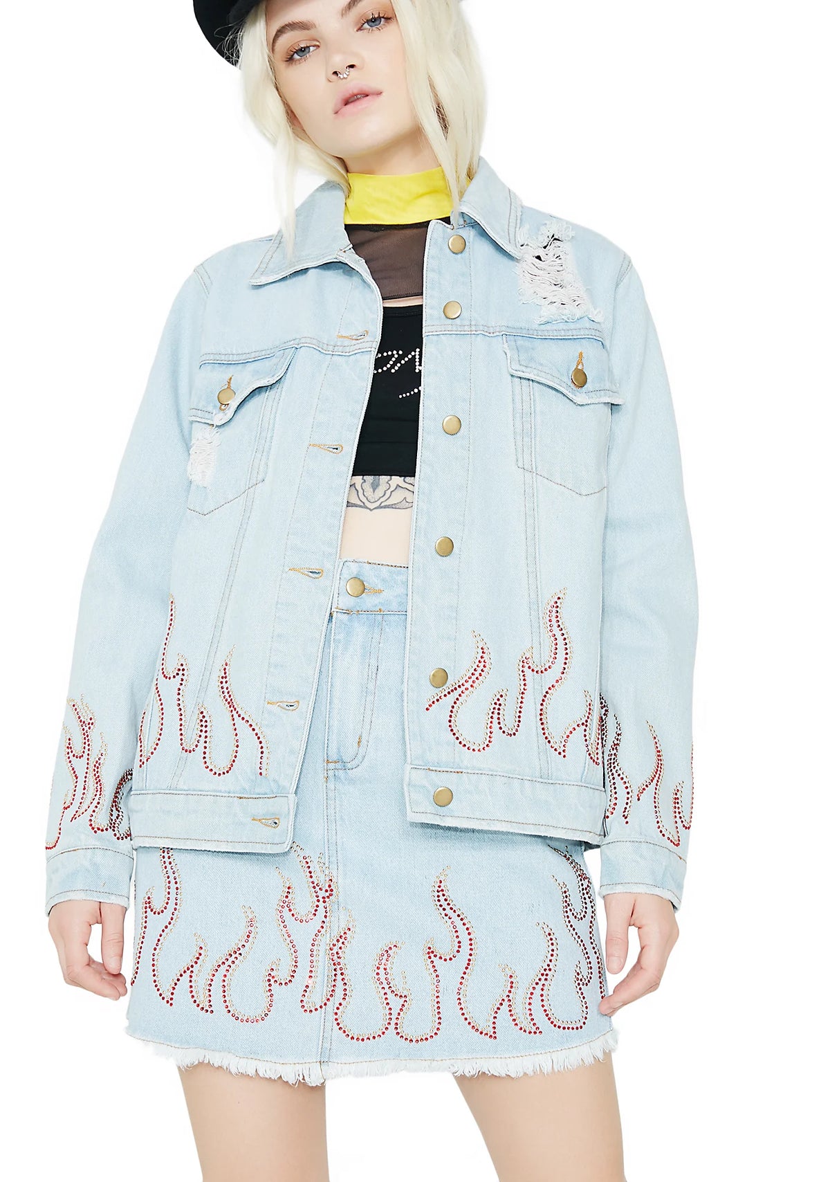 Wildfire Distressed Denim Jacket