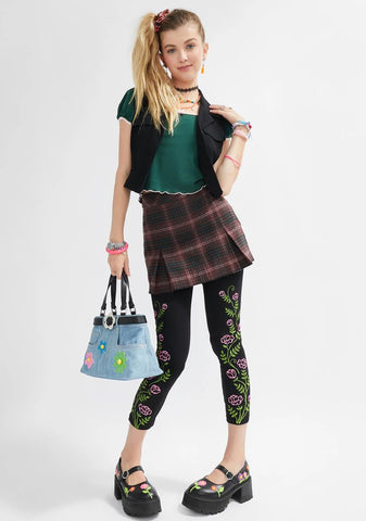 Into The Action Puff Sleeve Baby Tee